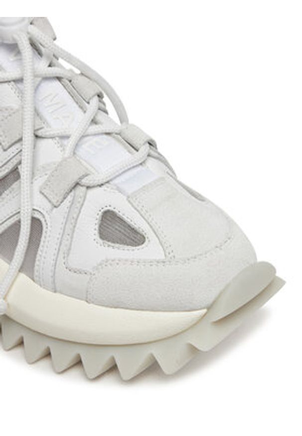 Vic Matié Sneakersy 1G3200D D22BQ3T175 Biały. Kolor: biały. Materiał: skóra, zamsz