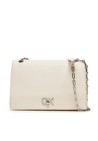 Calvin Klein Torebka K60K612810 Écru. Materiał: skórzane