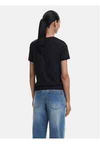 Desigual T-Shirt Charly 25WWTK08 Czarny Regular Fit. Kolor: czarny. Materiał: bawełna #3