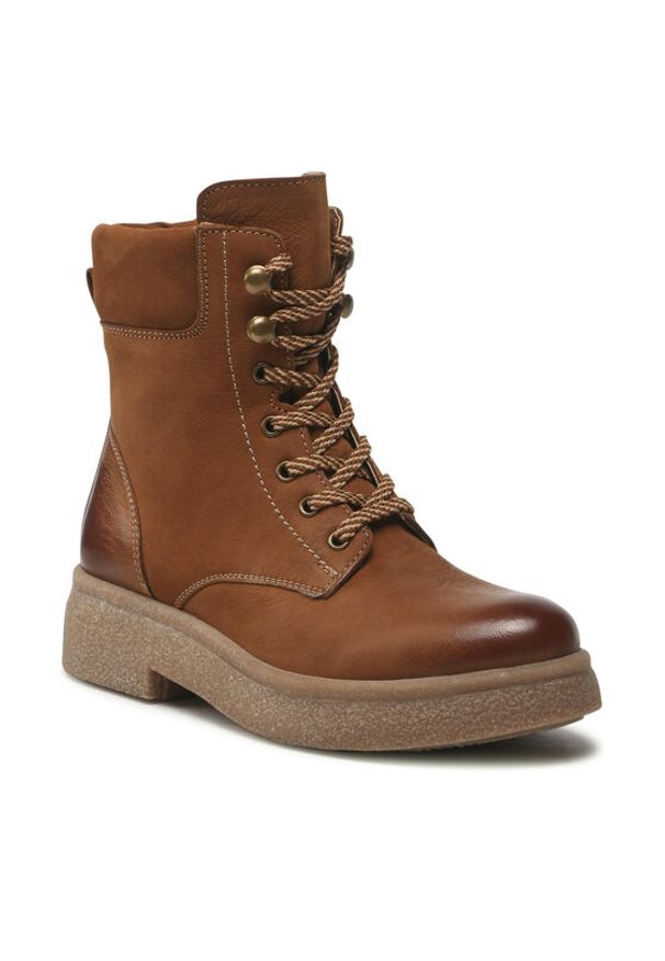 Lasocki Trzewiki WI23-BULGY-03 Brązowy. Kolor: brązowy. Materiał: skóra