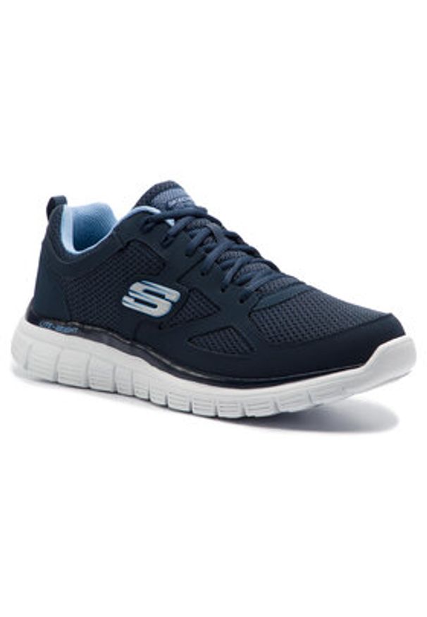 skechers - Skechers Sneakersy Agoura 52635/NVY Granatowy. Kolor: niebieski. Materiał: materiał