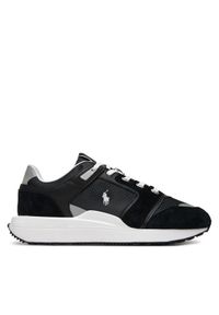 Polo Ralph Lauren Sneakersy 809973974002 Czarny. Kolor: czarny. Materiał: zamsz, skóra