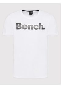 Bench T-Shirt Leandro 118985 Biały Regular Fit. Kolor: biały. Materiał: bawełna