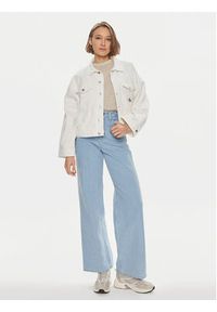 Calvin Klein Jeans Kurtka jeansowa J20J223430 Biały Relaxed Fit. Kolor: biały. Materiał: bawełna #5
