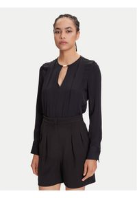 Marciano Guess Bluzka 5YGH14 czar7356A Czarny Regular Fit. Kolor: czarny. Materiał: wiskoza