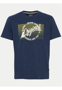 Blend T-Shirt 20717959 Granatowy Regular Fit. Kolor: niebieski. Materiał: bawełna #3