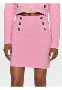 Pinko Spódnica mini 102880 A1LK Różowy Regular Fit. Kolor: różowy. Materiał: syntetyk, wiskoza
