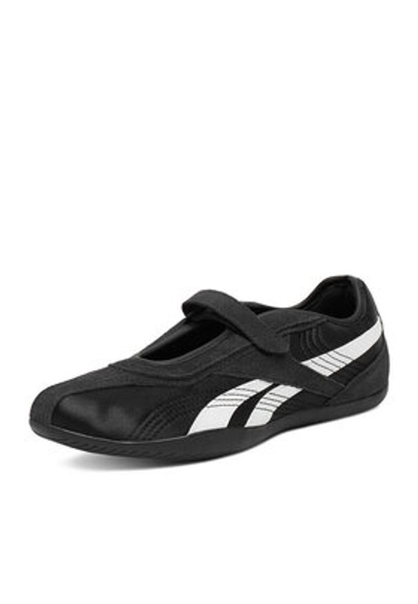 Reebok Baleriny C-ULTRA LO MARY JANE 100261002 Czarny. Kolor: czarny. Materiał: materiał