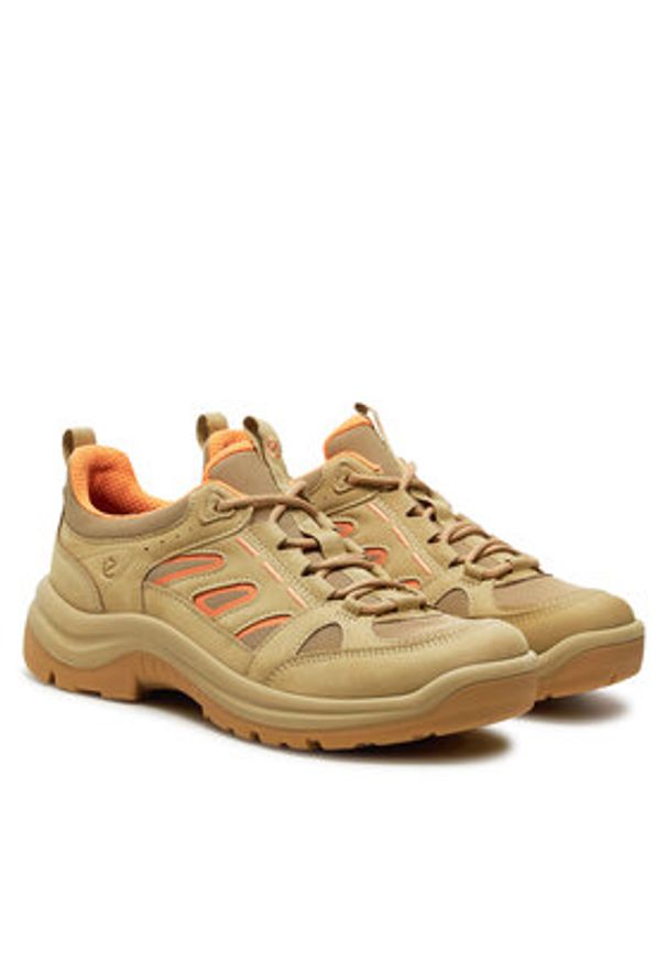 ecco - ECCO Trekkingi Offroad W 82237361021 Beżowy. Kolor: beżowy. Materiał: skóra, nubuk