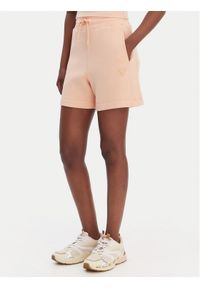 Guess Szorty sportowe V2YD10 K7UW2 Pomarańczowy Regular Fit. Kolor: pomarańczowy. Materiał: wiskoza #1