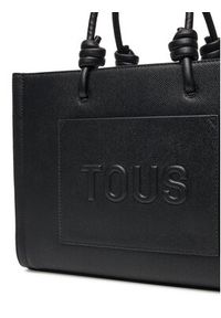 Tous - TOUS Torebka La Rue New 2002025651 Czarny. Kolor: czarny. Materiał: skórzane #5
