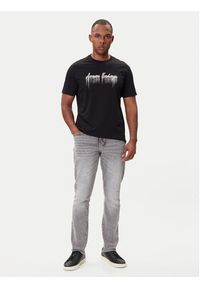 Armani Exchange T-Shirt XM001462 AF10364 UC001 Czarny Regular Fit. Kolor: czarny. Materiał: bawełna #4
