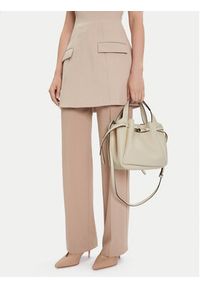 Tory Burch Torebka Romy Bucket Bag 166982 Écru. Materiał: skórzane #5
