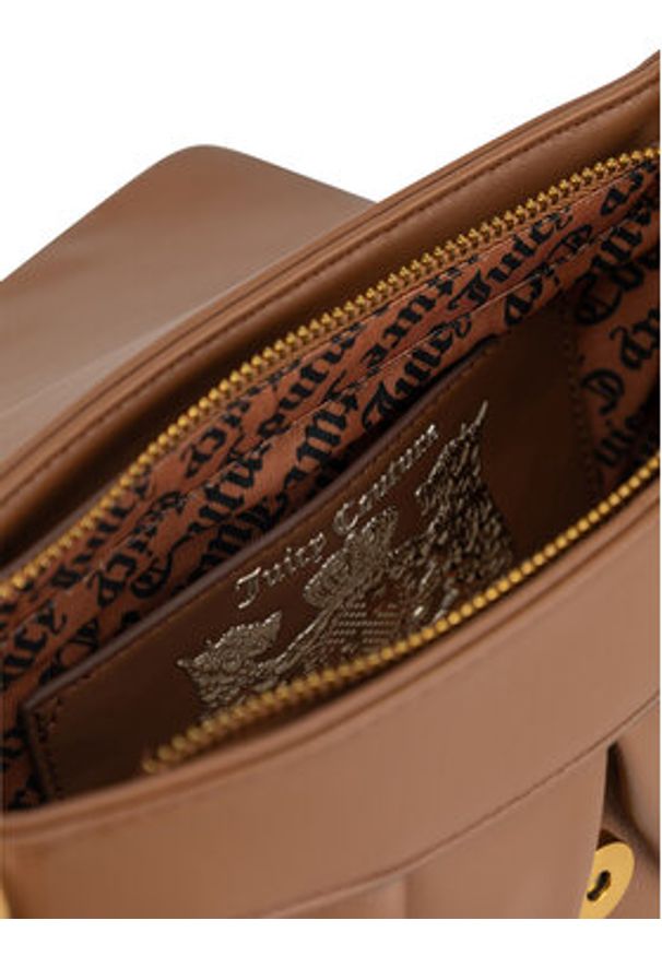 Juicy Couture Torebka BIJXT8653WVP Brązowy. Kolor: brązowy