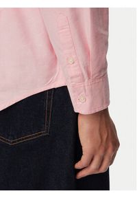 Tommy Jeans Koszula Oxford DM0DM21298 Różowy jasny Regular Fit. Kolor: różowy. Materiał: bawełna #2