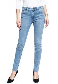 Wrangler - SPODNIE DAMSKIE WRANGLER SLIM STONED W28LJU98J