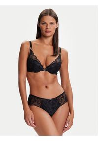 Chantelle Biustonosz push-up Muse C19YNR Czarny. Kolor: czarny. Materiał: syntetyk. Rodzaj stanika: push-up