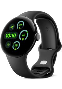 GOOGLE - Smartwatch Pixel Watch 3 41mm Czarny (GA05757-DE). Rodzaj zegarka: smartwatch. Kolor: czarny