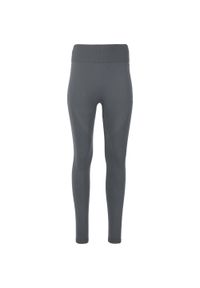 ENDURANCE - Legginsy do jogi Athlecia Nagar Seamless. Kolor: niebieski. Materiał: poliester, nylon. Sport: joga i pilates