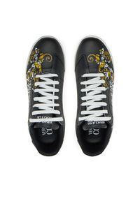 Versace Jeans Couture Sneakersy 78YA3SD1 Czarny. Kolor: czarny. Materiał: skóra