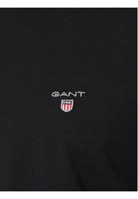 GANT - Gant T-Shirt Original Shield 2003295 Czarny Regular Fit. Kolor: czarny. Materiał: bawełna