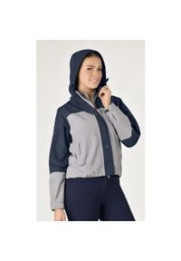 DUBLIN - Wodoodporna kurtka jeździecka dla kobiet Dublin Crissy Colourblock. Kolor: niebieski. Sport: jeździectwo #2