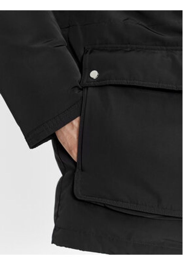 BOSS - Boss Kurtka puchowa Dadico 50499371 Czarny Regular Fit. Kolor: czarny. Materiał: syntetyk