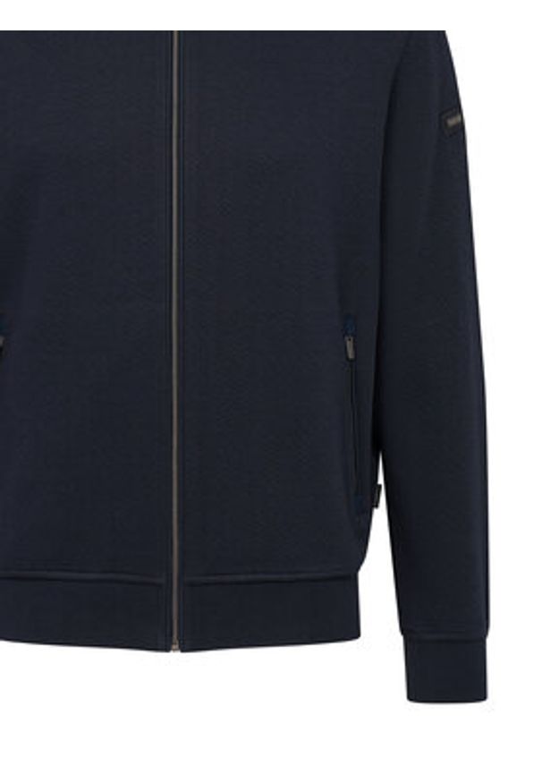 Bugatti Bluza 8750-75174C Granatowy Regular Fit. Kolor: niebieski. Materiał: bawełna