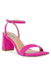 Steve Madden Sandały Luxe Sandal SM11002329-03002-64E Różowy. Kolor: różowy. Materiał: skóra, zamsz #6