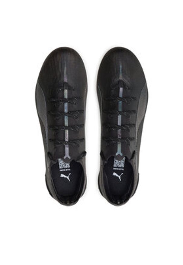 Puma Buty do piłki nożnej Ultra 5 Ultimate Fg 107683 Czarny. Kolor: czarny. Materiał: skóra