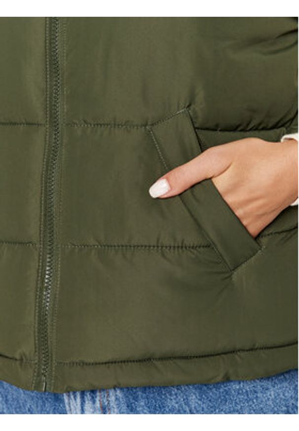Noisy may - Noisy May Bezrękawnik Dalcon 27027287 Khaki Regular Fit. Kolor: brązowy. Materiał: syntetyk. Długość rękawa: bez rękawów