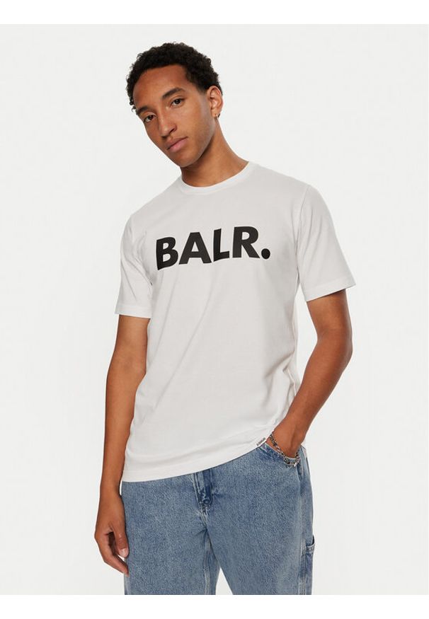 BALR. T-Shirt B1112.1048.906 Biały Regular Fit. Kolor: biały. Materiał: bawełna