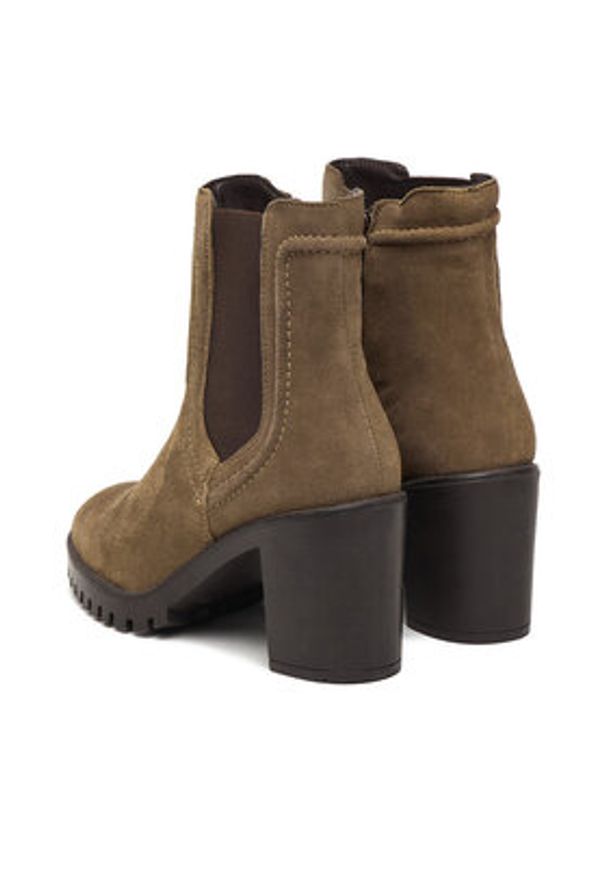 Lasocki Botki CEO-WI23-LUM-03 Beżowy. Kolor: beżowy. Materiał: skóra, zamsz