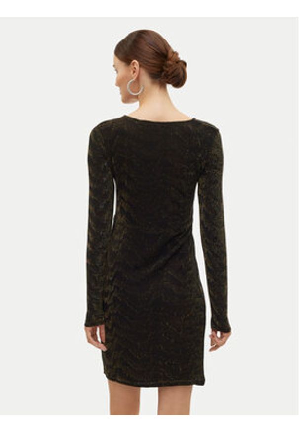 Vero Moda Sukienka koktajlowa Lucy 10316745 Brązowy Slim Fit. Kolor: brązowy. Materiał: syntetyk. Styl: wizytowy