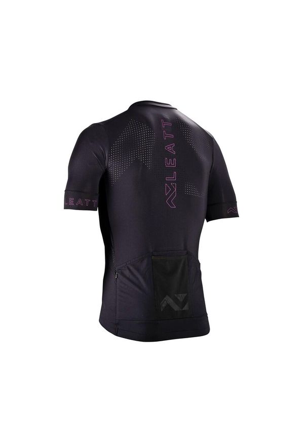 LEATT - Koszulka rowerowa męska Leatt Jersey MTB Endurance 5.0. Kolor: czarny. Materiał: jersey
