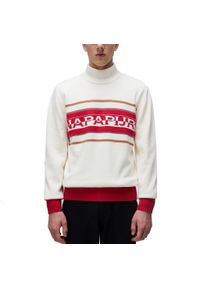 Napapijri Model Sardona Kolor Biały. Kolor: biały. Materiał: tkanina. Styl: sportowy #1