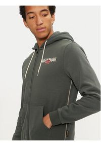 Napapijri Bluza B-Alymer NP0A4I1E Zielony Regular Fit. Kolor: zielony. Materiał: bawełna #3