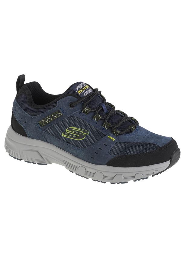 skechers - Buty trekkingowe męskie, Skechers Oak Canyon. Kolor: niebieski