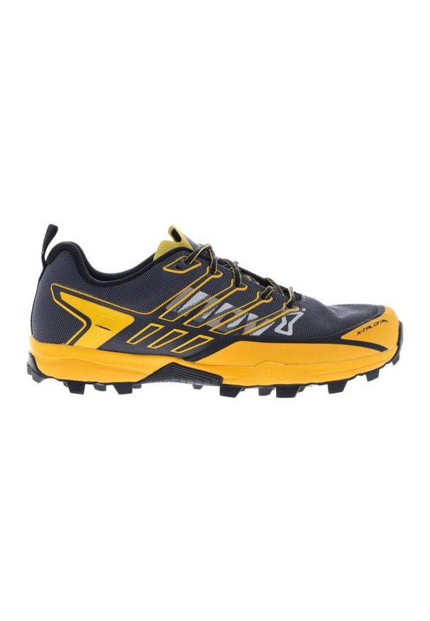 Buty do biegania Inov-8 X-Talon Ultra M 260 V2 000988-BKGO-S-01 czarno-złote czarne granatowe żółte. Kolor: czarny, niebieski, żółty, wielokolorowy. Materiał: guma