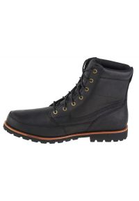 Buty Timberland Attleboro Pt Boot M 0A657D czarne. Wysokość cholewki: za kostkę. Kolor: czarny. Materiał: materiał, skóra. Szerokość cholewki: normalna. Sezon: zima #5