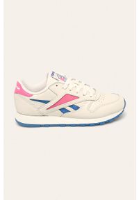 Reebok Classic - Buty. Nosek buta: okrągły. Zapięcie: sznurówki. Kolor: wielokolorowy. Materiał: syntetyk, materiał, skóra ekologiczna, guma. Szerokość cholewki: normalna. Obcas: na obcasie. Model: Reebok Classic. Wysokość obcasa: średni, niski #1