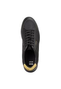BOSS Sneakersy Nitan 50552879 Czarny. Kolor: czarny. Materiał: materiał
