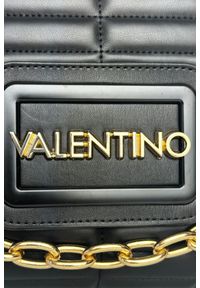 Valentino by Mario Valentino - VALENTINO Torebka czarna pikowana Quilt. Kolor: czarny. Materiał: pikowane #3