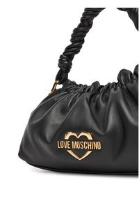 Love Moschino - LOVE MOSCHINO Torebka JC4310PP0MK1300A Czarny. Kolor: czarny. Materiał: skórzane