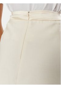 MVP Wardrobe Spódnica trapezowa MVPE4GO040.0TE0138 Beżowy Classic Fit. Kolor: beżowy. Materiał: wiskoza #5