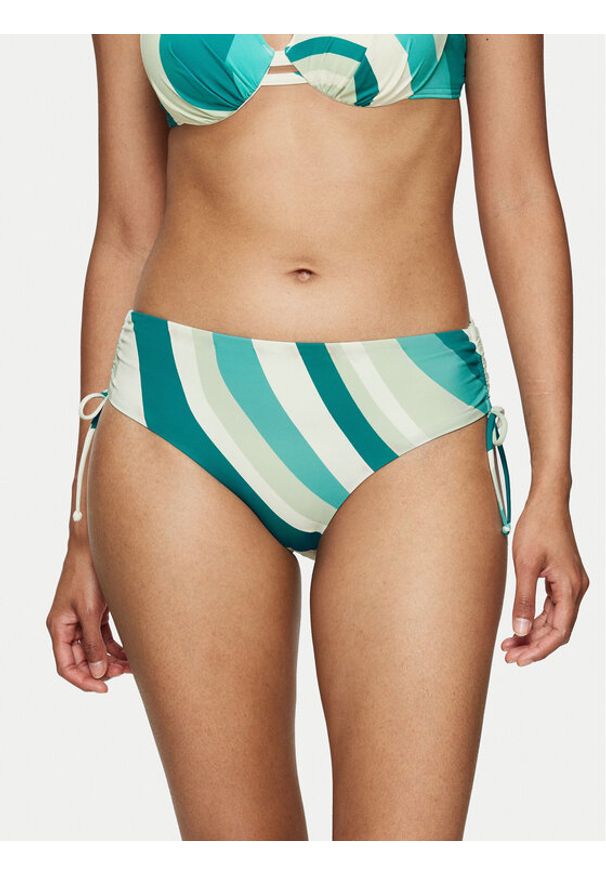 Triumph Dół od bikini Summer Mix&Match 10222311 Niebieski. Kolor: niebieski. Materiał: syntetyk