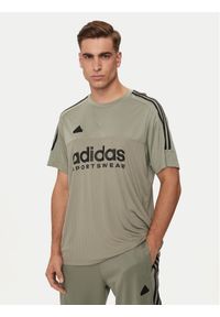 Adidas - adidas T-Shirt Tiro IL5661 Zielony Regular Fit. Kolor: zielony. Materiał: syntetyk