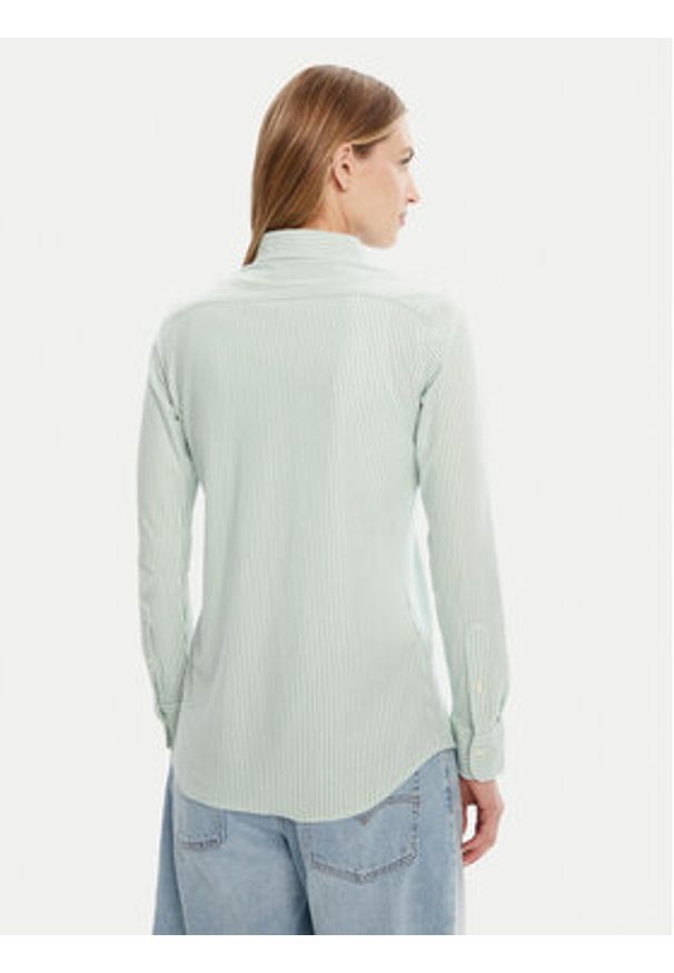 Polo Ralph Lauren Koszula 211910131011 Zielony Classic Fit. Typ kołnierza: polo. Kolor: zielony. Materiał: bawełna