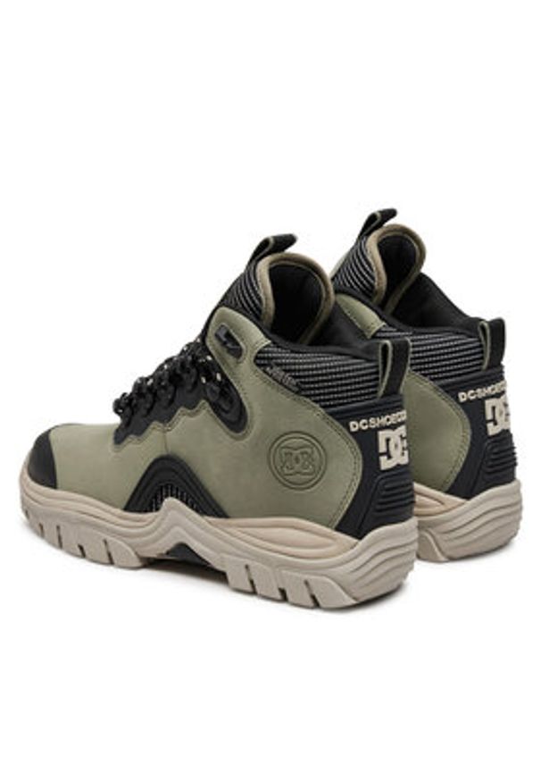 DC Shoes Trapery Navigator ADYB100021-ARO Szary. Kolor: szary. Materiał: skóra