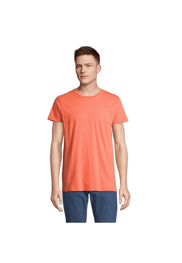 SOL'S - Koszulka Męska Crusader. Kolor: pomarańczowy. Sport: turystyka piesza